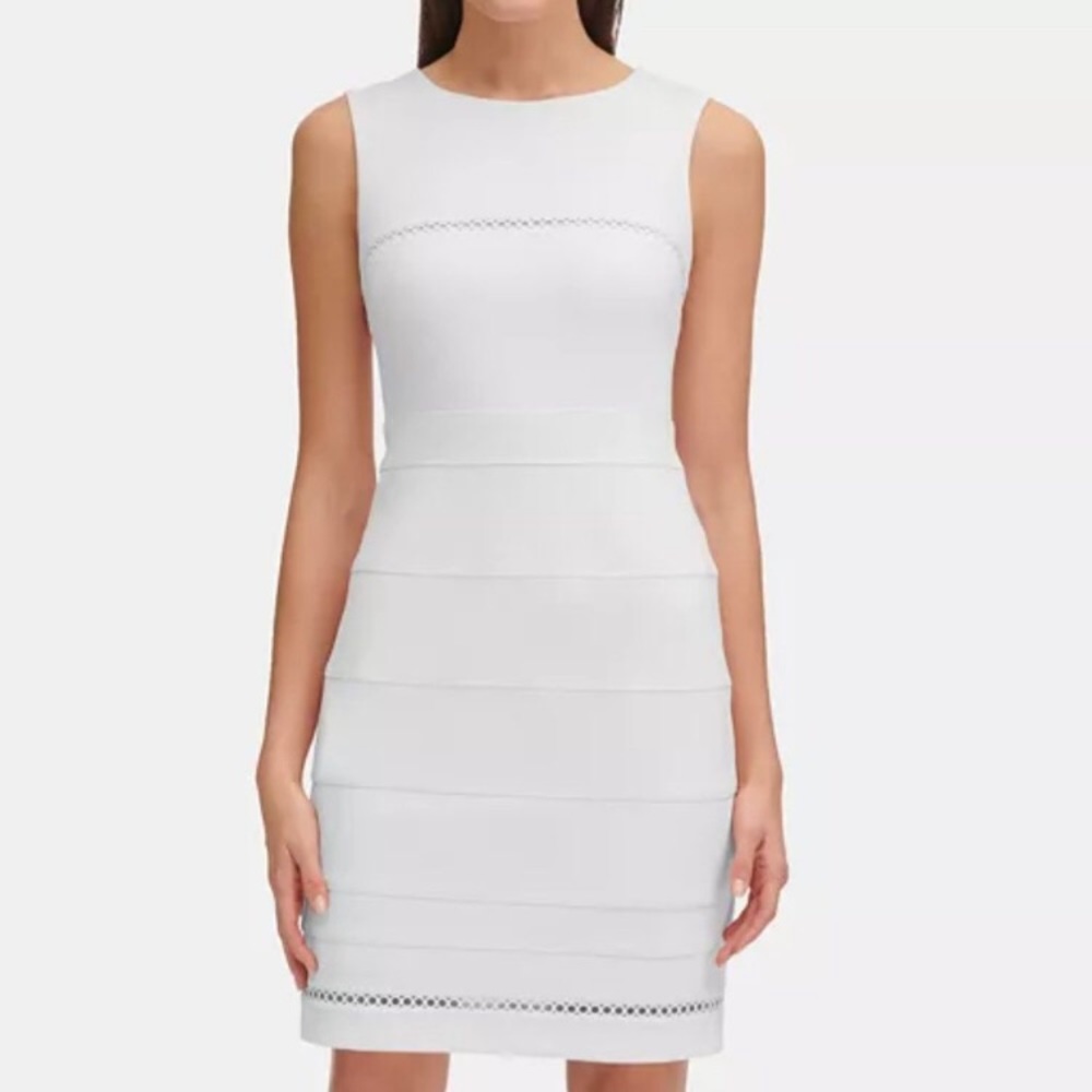 Tommy Hilfiger White Midi Dress